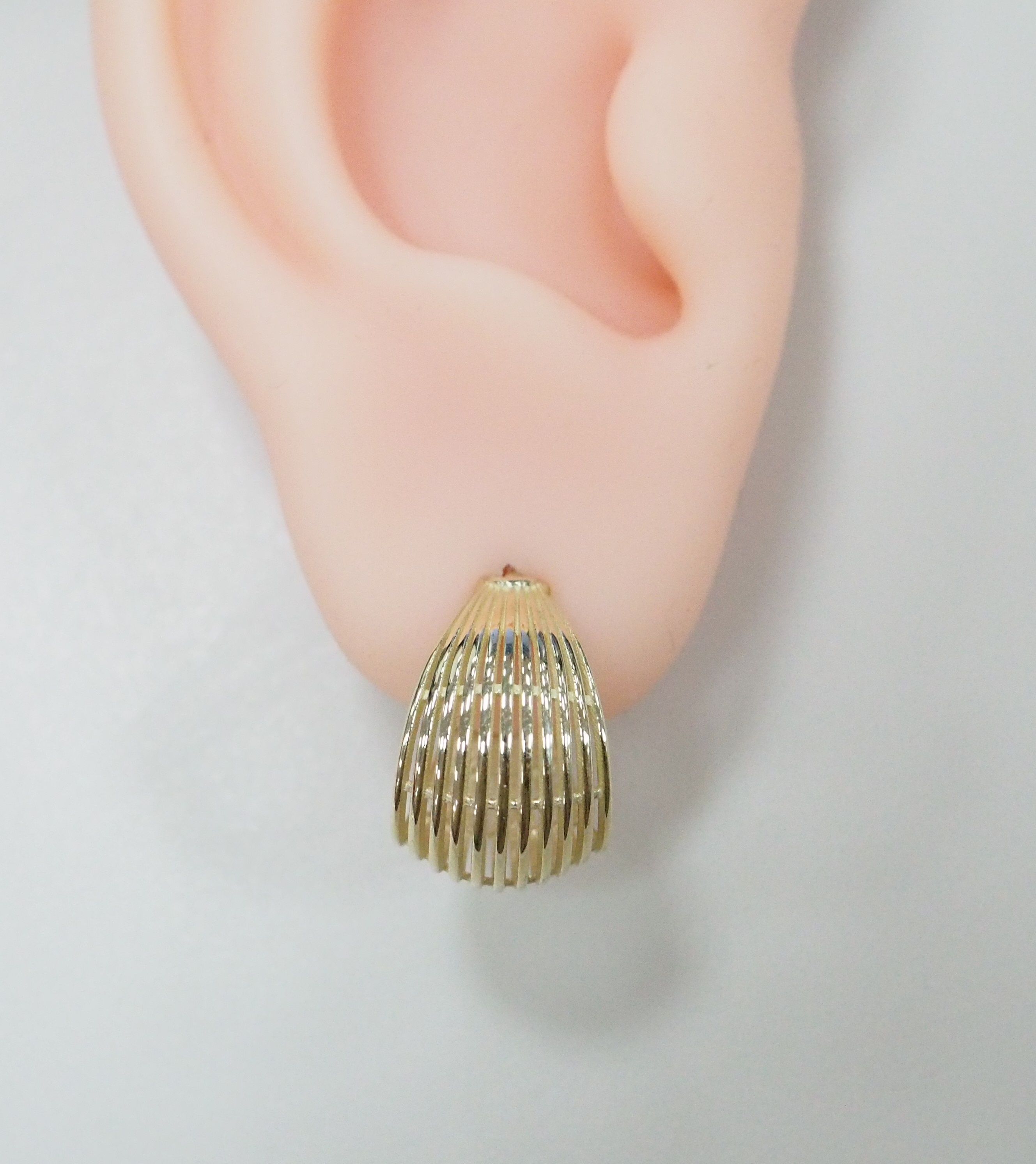 Серьги из желтого золота
